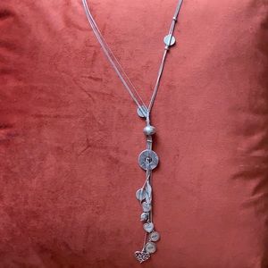 NWT Lia Sophia love,hope, joy long necklace